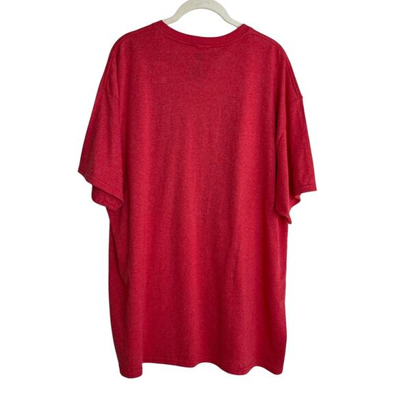 Disney Star Wars Darth Vader Helmet Mens Tee Size XL Red Short Sleeve NEW - Picture 4 of 5